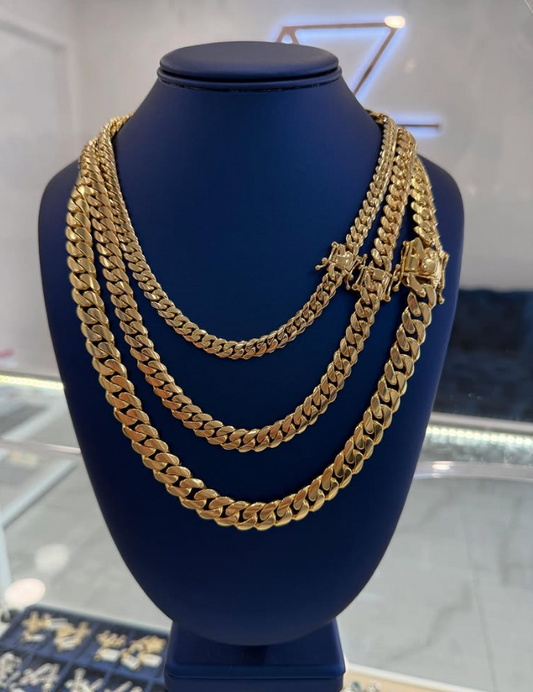Handcrafted Cuban Gold Chains — 10K & 14K