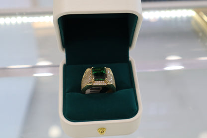 10K Emerald Ring