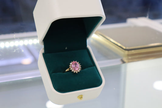 14K Pink Ring